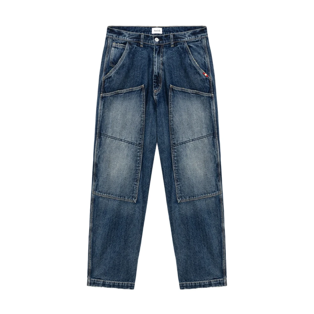 Amish Denim Jeans Blue Heren
