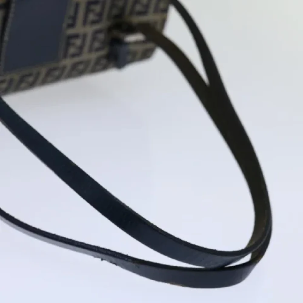 Fendi Vintage Pre-owned Canvas handbags Blue Dames