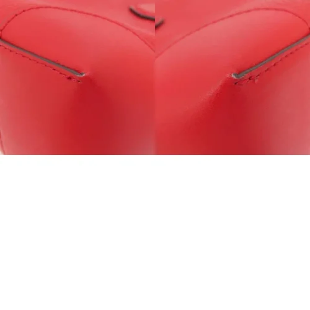 Michael Kors Pre-owned Leather totes Red Dames