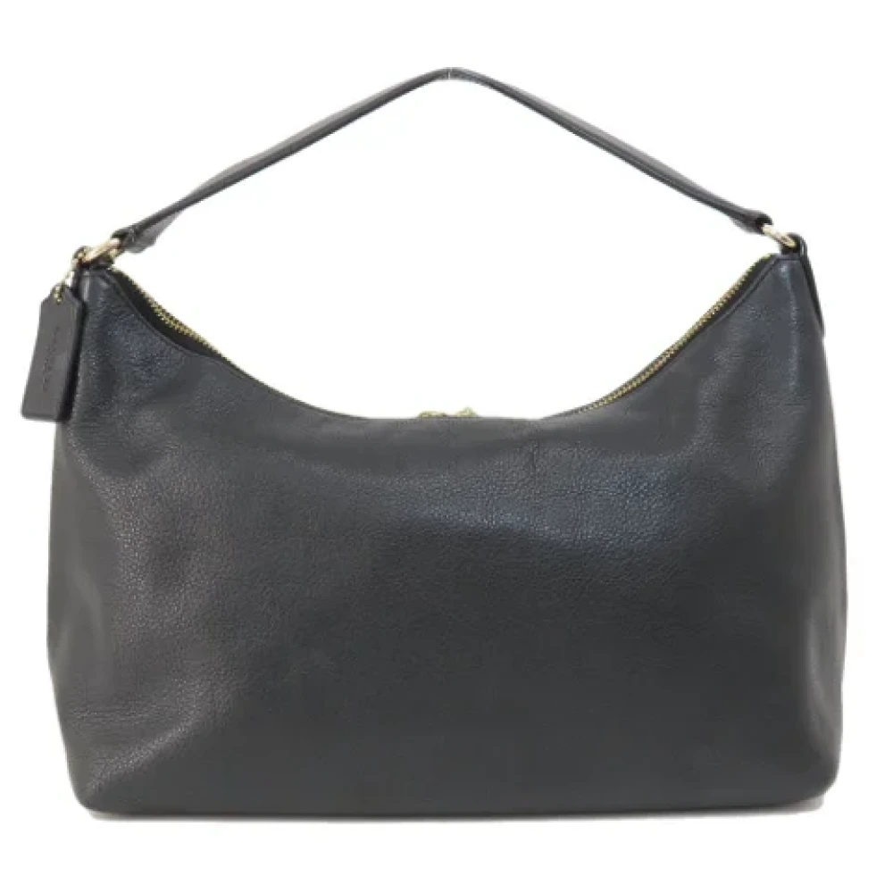 Coach Pre-owned Leather handbags Black Dames