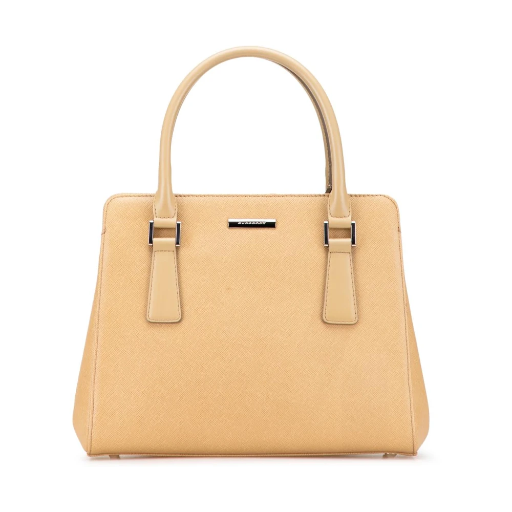 Burberry Vintage Women's Brown Pre-Owned Handle Satchel