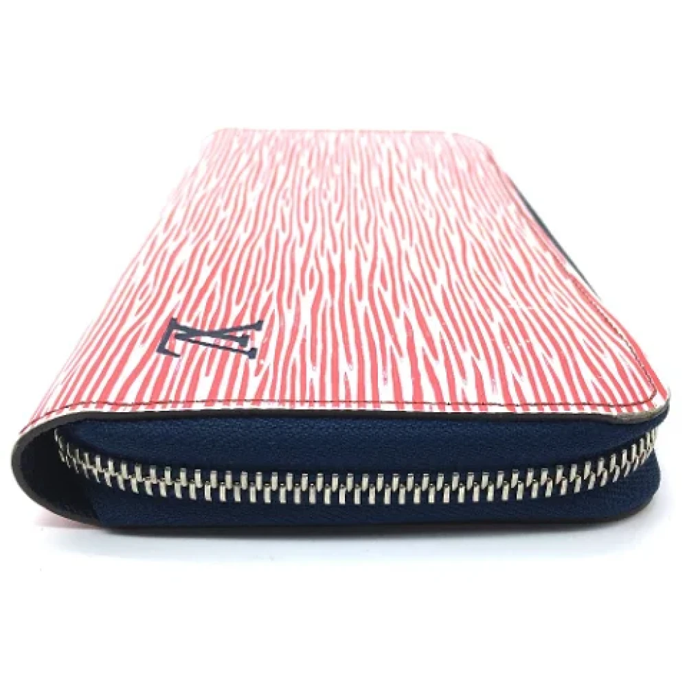 Louis Vuitton Vintage Pre-owned Leather wallets Red Dames