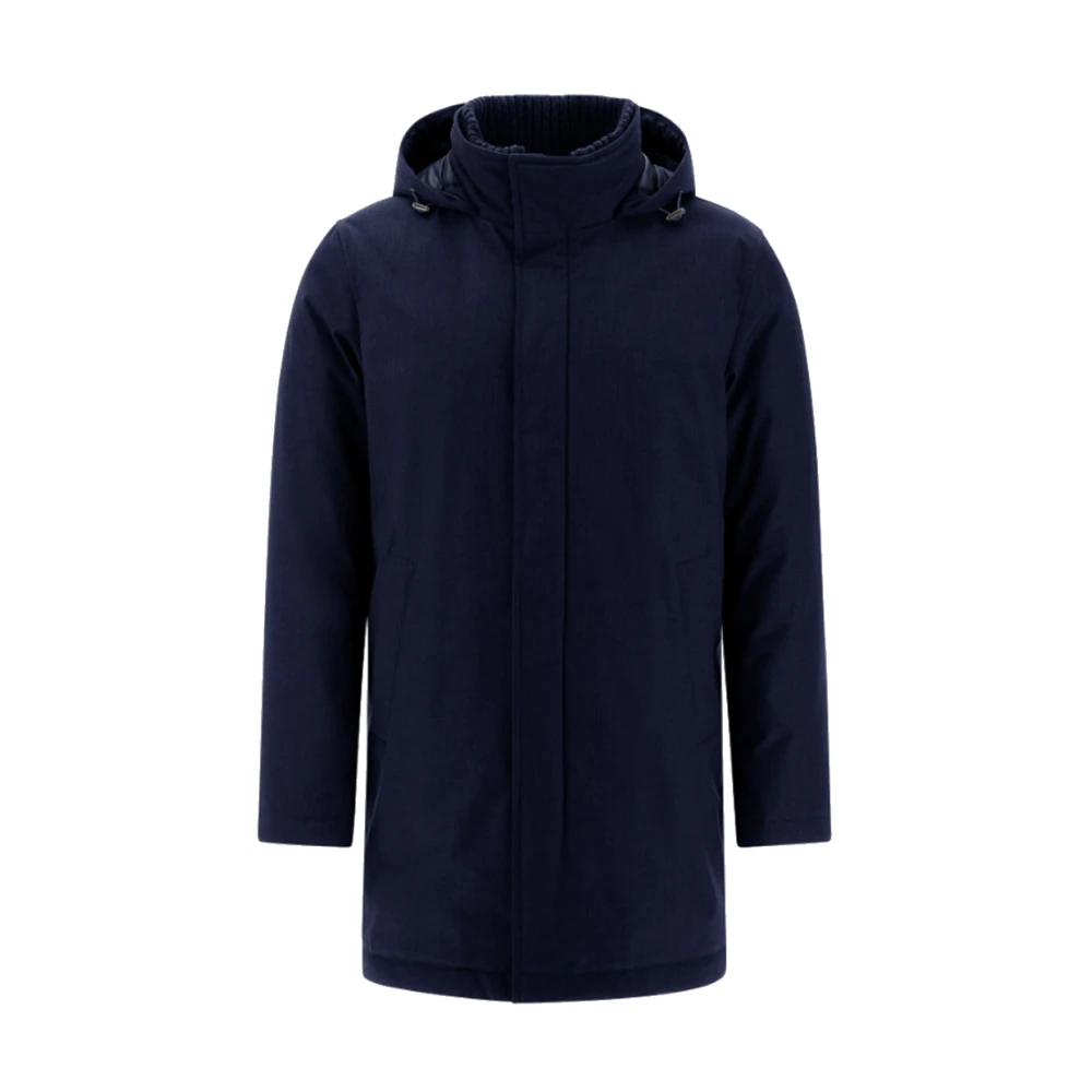 Herno New Business Membranated Jacket Blue Heren