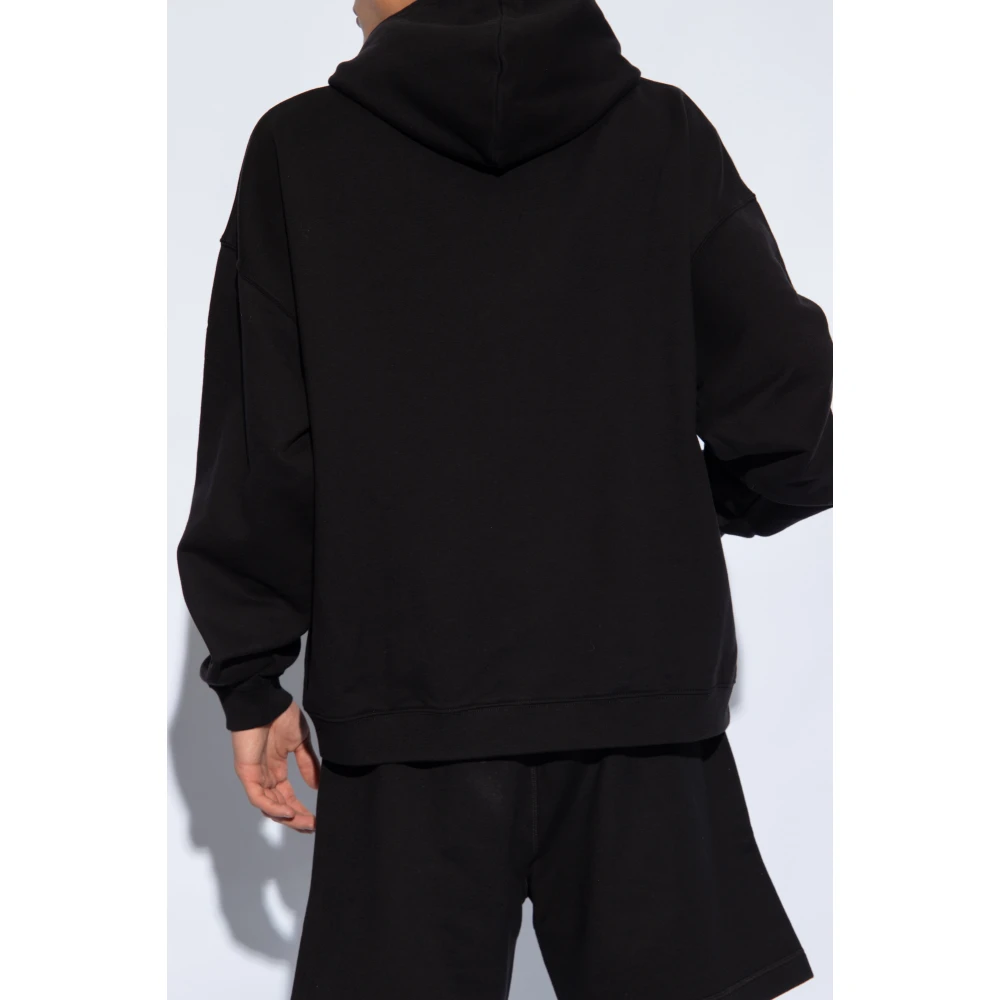 Dsquared2 Bedrukte hoodie Black Heren