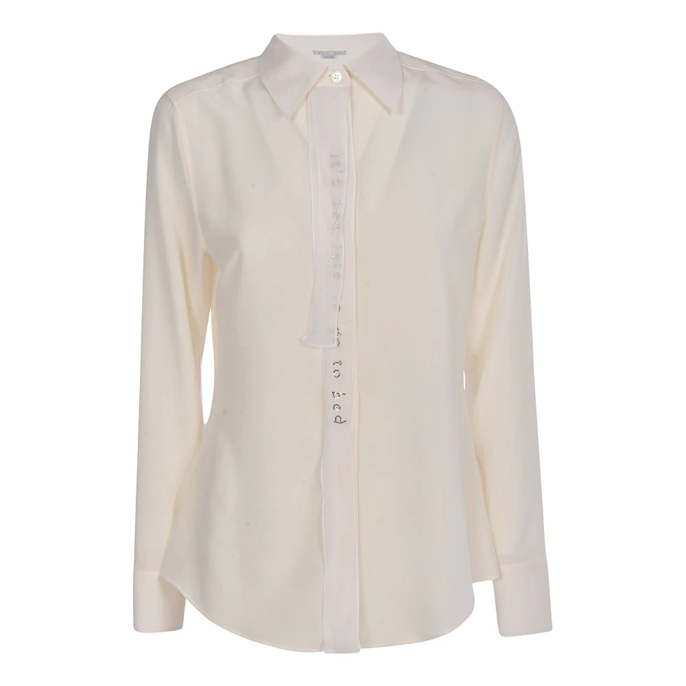 Stella Mccartney Zijden Shirt uit de Capsule Collectie White Dames