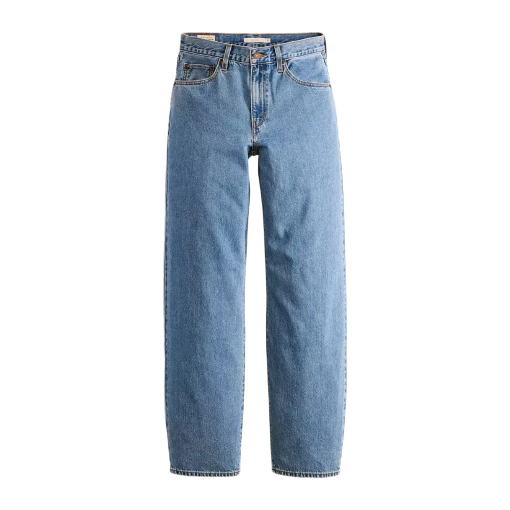 Levi's Women's Blue Baggy Dad Jeans