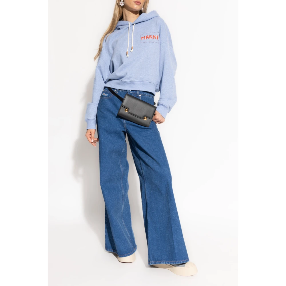 Marni Hoodie Blue Dames