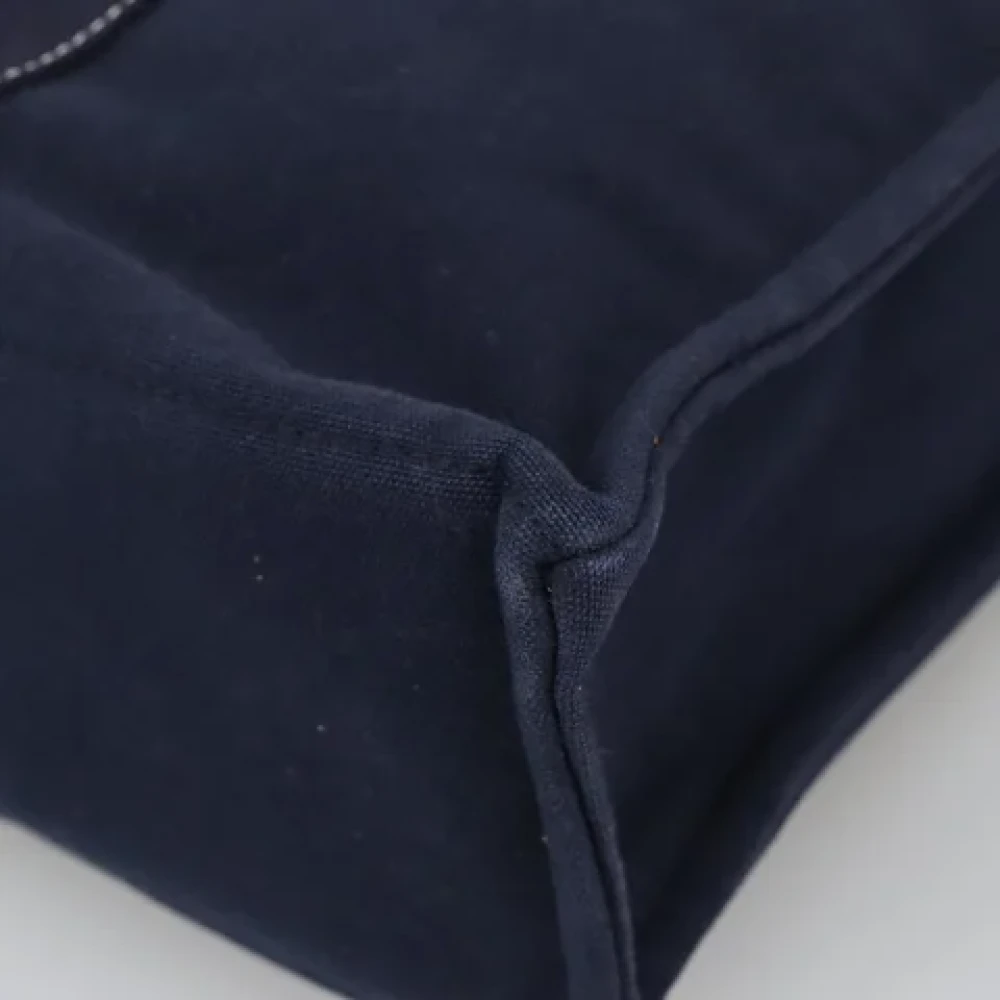 Hermès Vintage Pre-owned Canvas totes Blue Dames