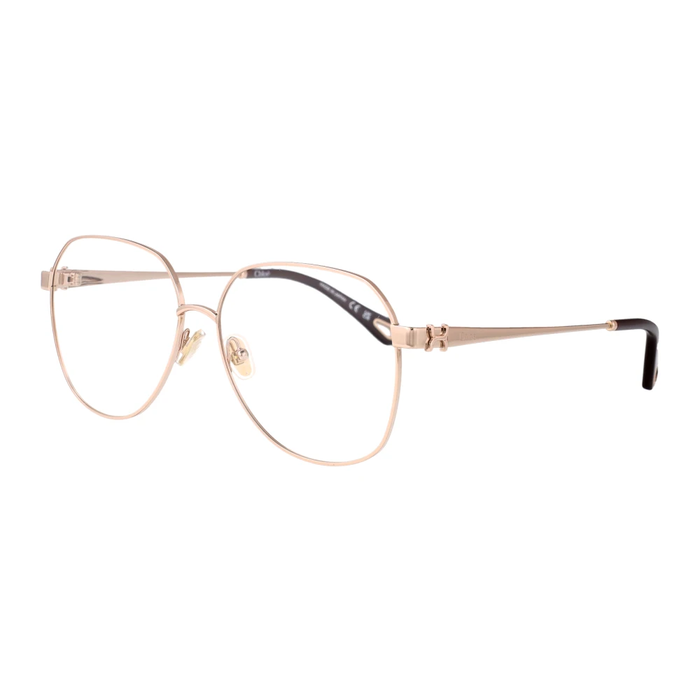 Chloé Yellow Glasses, Female, 58 Mm, Stylish Optical Glasses Model Ch0307o