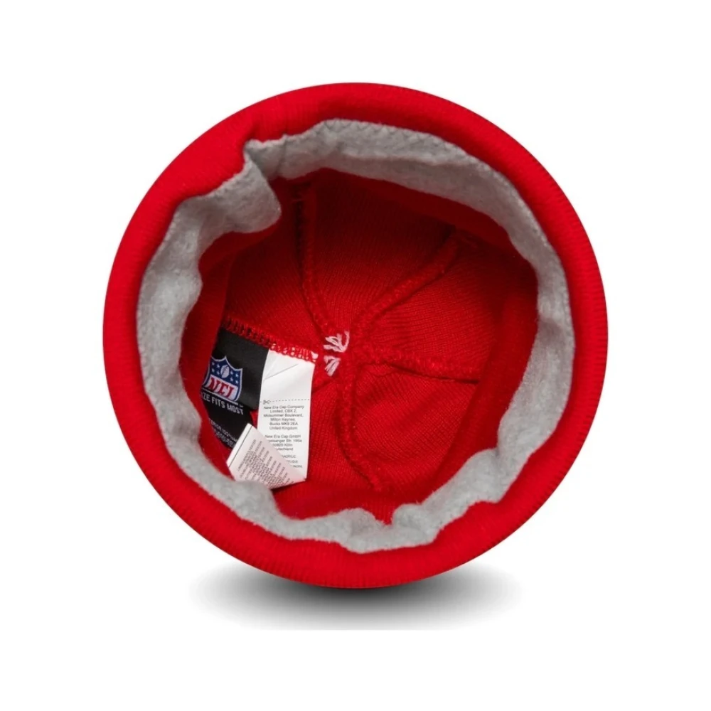 new era Rode 49ers NFL Beanie Muts Red Unisex