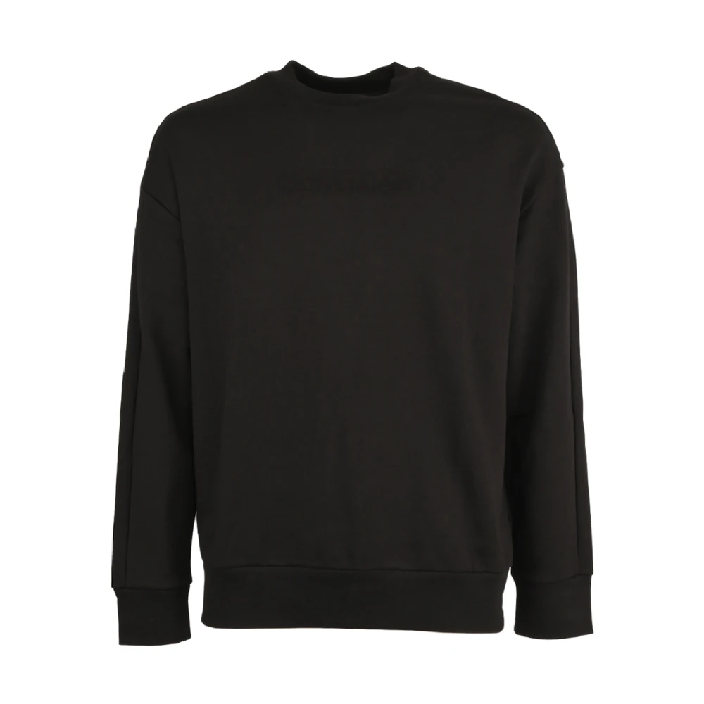 CK Calvin Klein Sweatshirt met extra brede schouders model 'EMBOSSED LOGO'