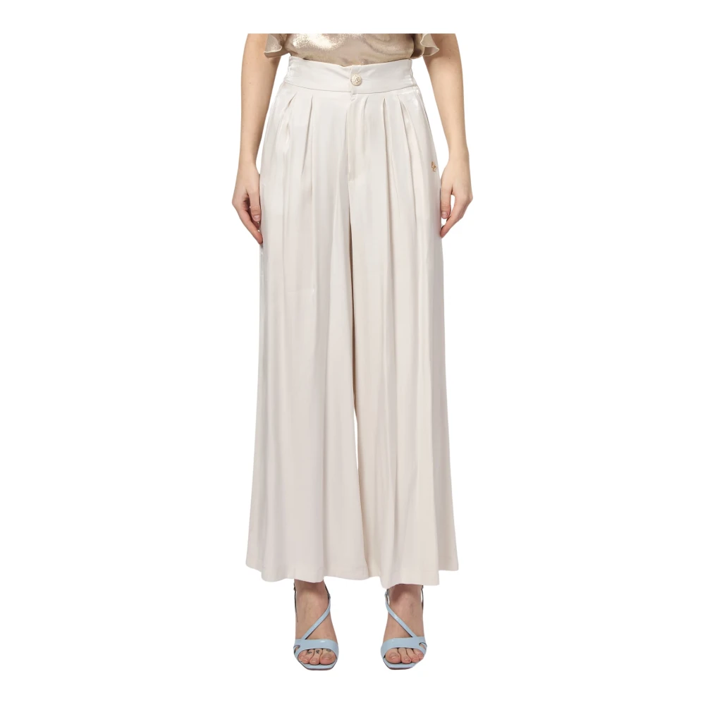 Trousers > Wide Trousers - - YES ZEE - Modalova