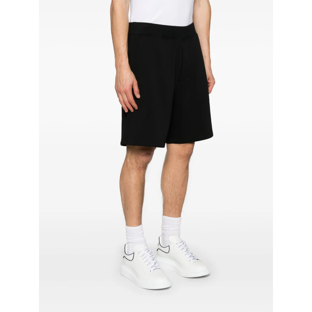 Dsquared2 Zwarte Casual Shorts voor Mannen Black Heren