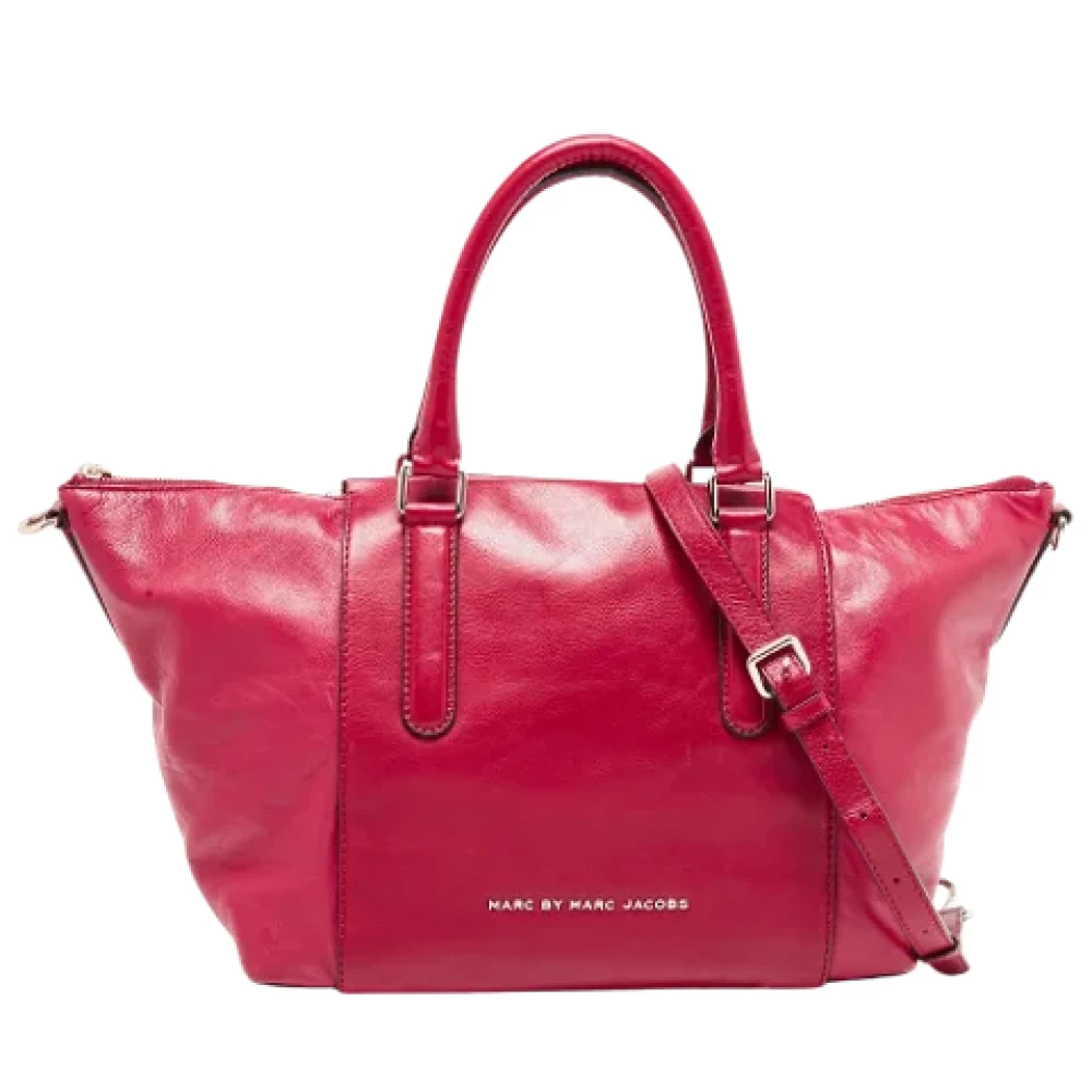 Marc Jacobs Pre-owned Leather totes Red Dames