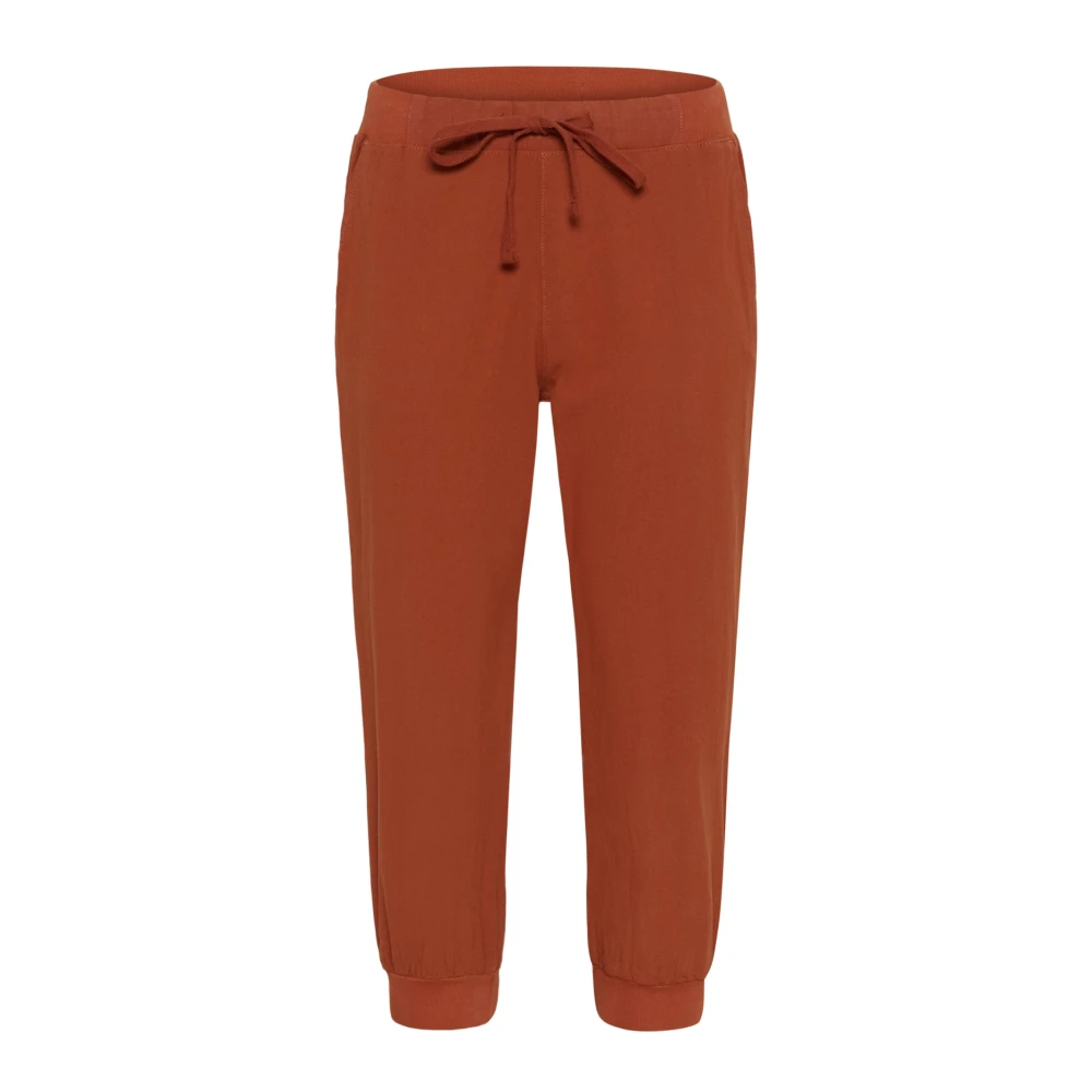 Kaffe Donna Marrone Pantaloni Da Jogging Naya Capri - Immagine 2