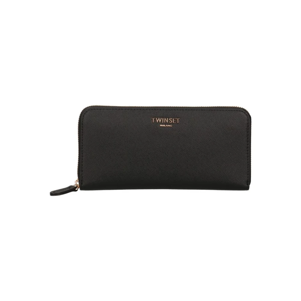 Twinset Ritssluiting Portemonnee Art. 251Tb7276 Black Dames