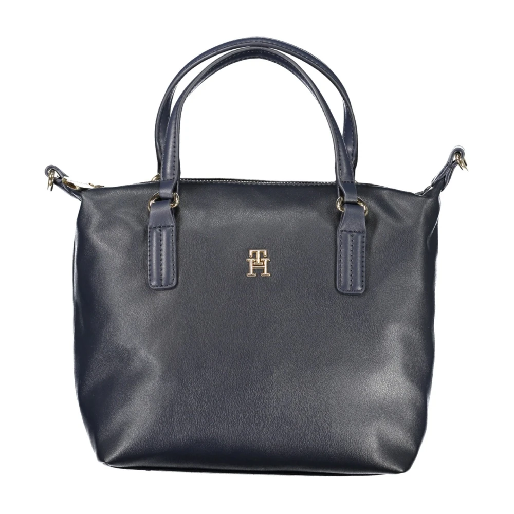 Tommy Hilfiger Blauwe Dames Tas met Verstelbare Band Blue Dames
