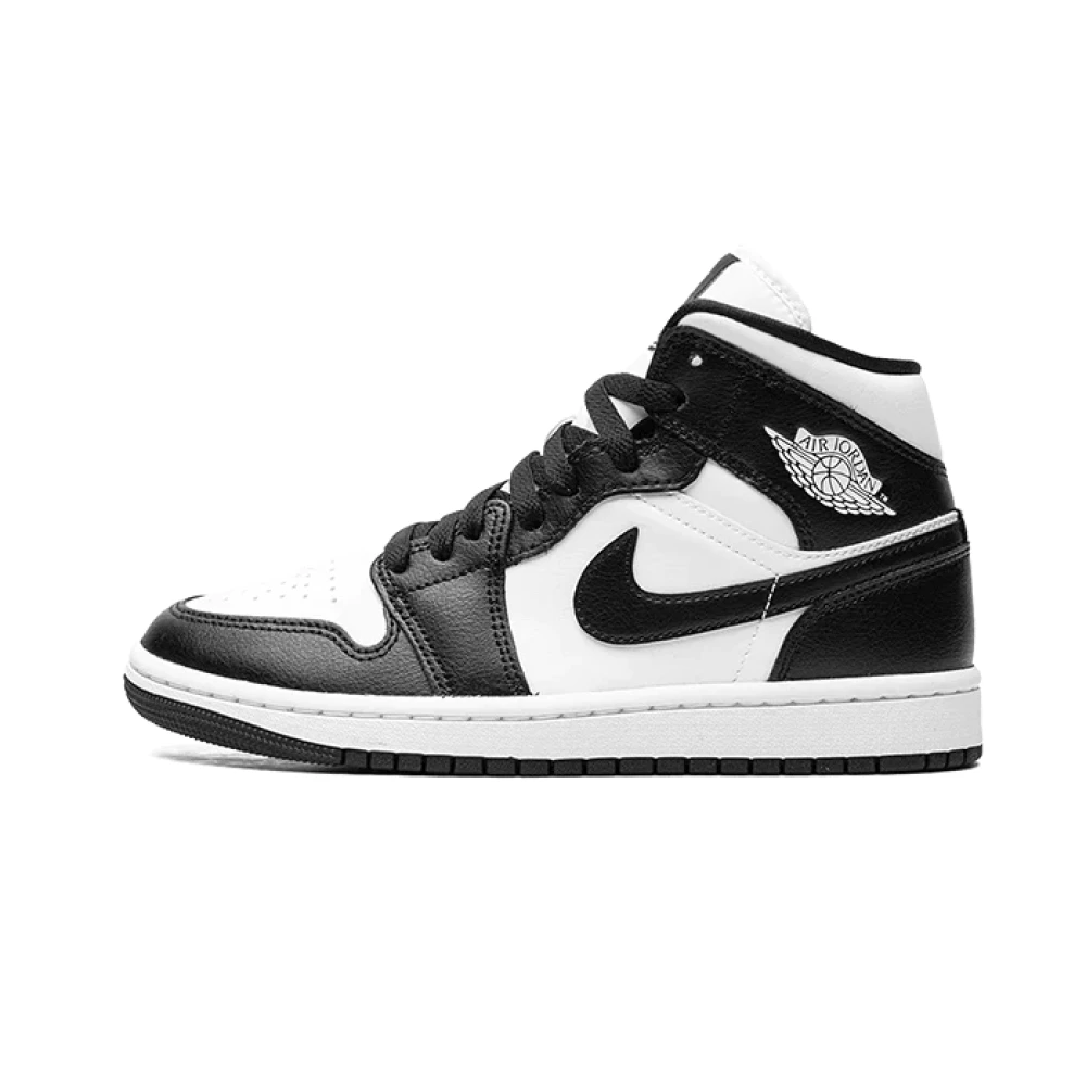 Jordan Men's Black Trainers, 6 Uk, Panda Mid Trainers