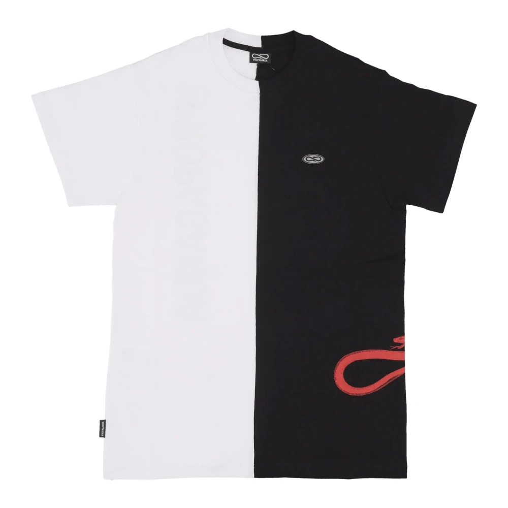 Propaganda Logo Double Rubber Print T-Shirt White Heren