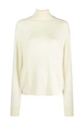 Vanilla Cashmere Turtleneck