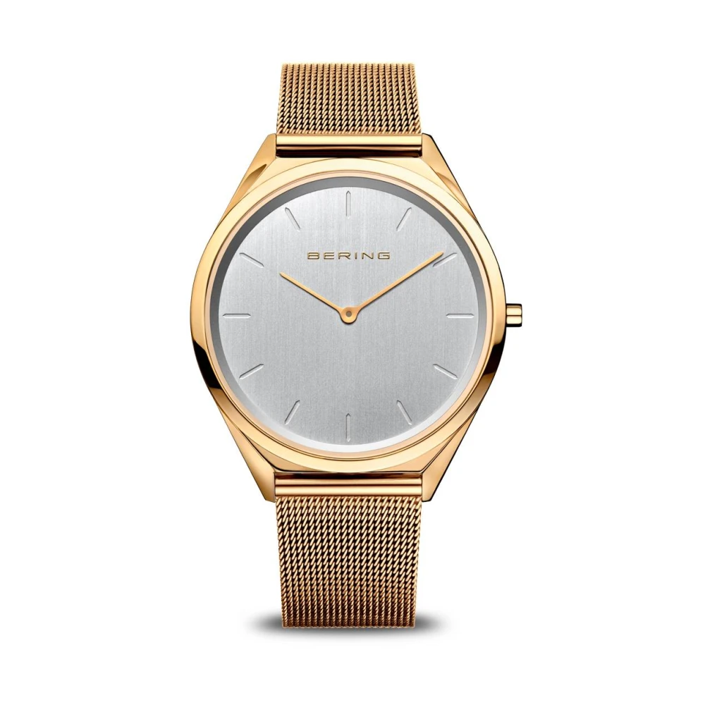 Bering Women's Yellow Watches, One Size, Ultra Slim