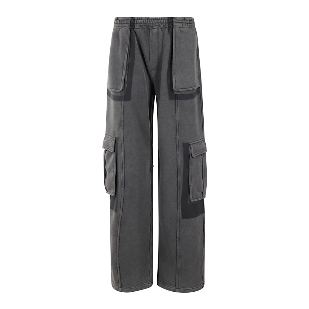 Alexander wang Cargo Sweatpants met Shadow Pocket Gray Dames