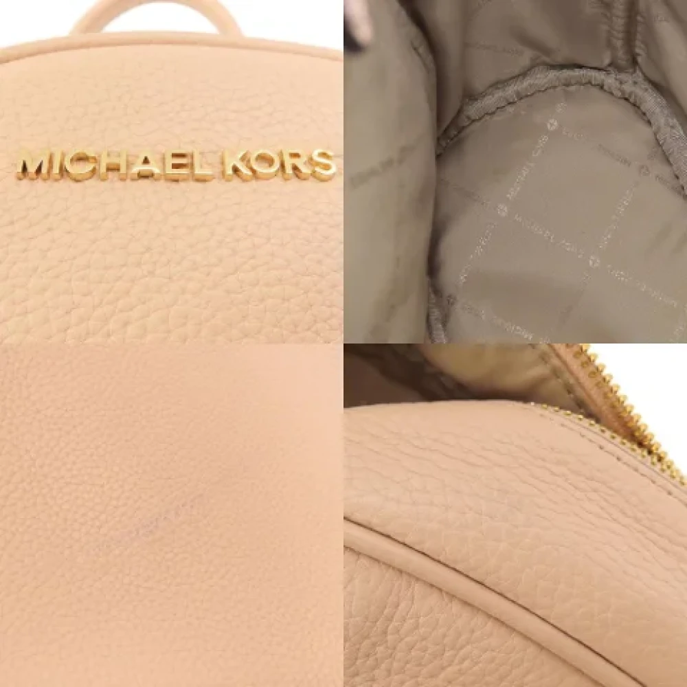 Michael Kors Pre-owned Leather backpacks Pink Dames