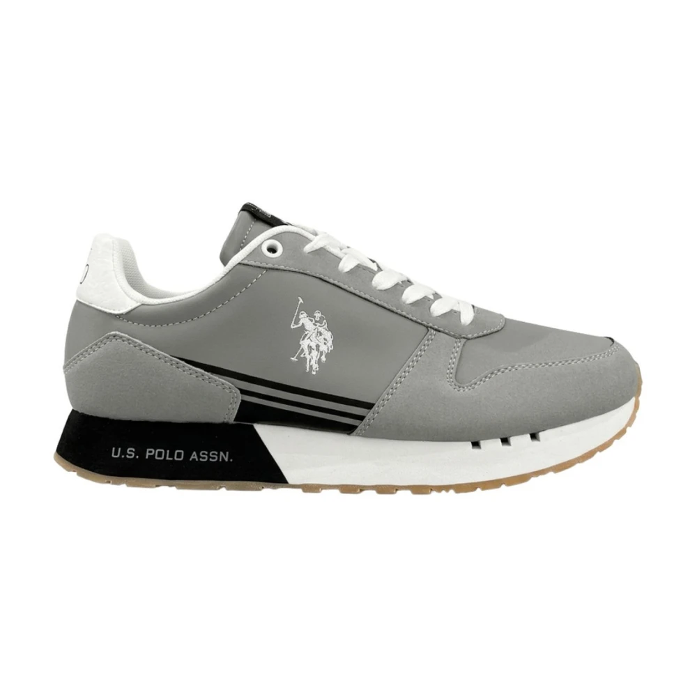 U.s. Polo Assn. Sneakers Basses Heren Schoenen Grijs