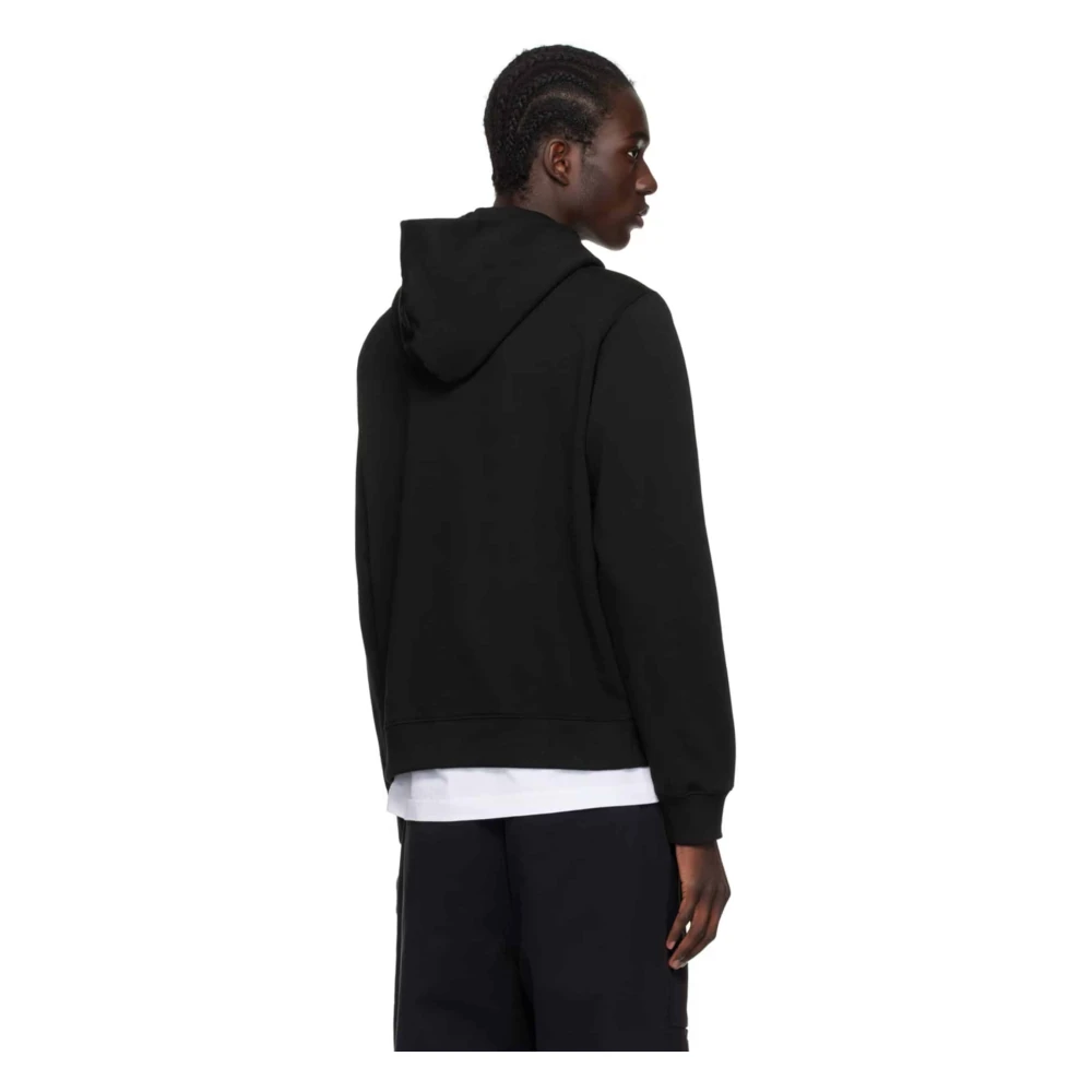 Kenzo Zwarte Hoodie met Tijgerlogo Katoen Black Heren