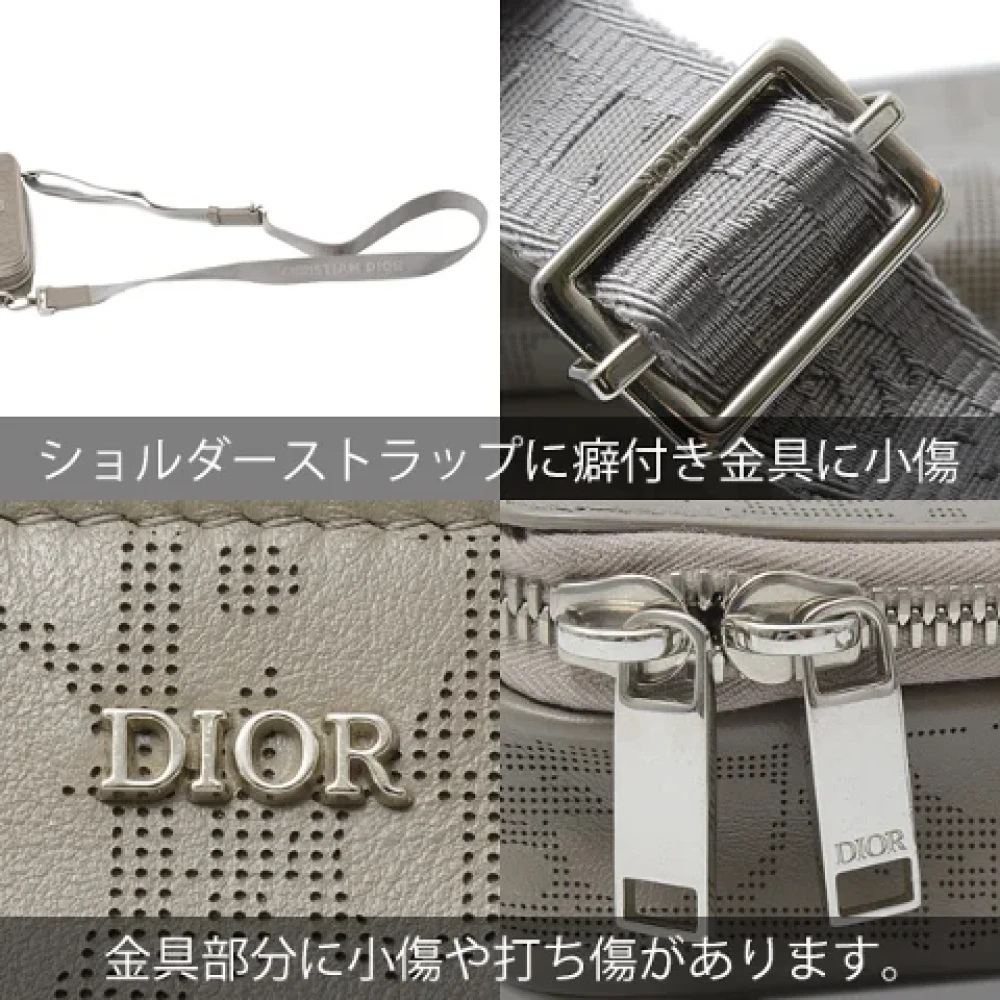 Dior Vintage Pre-owned Leather dior-bags Brown Dames