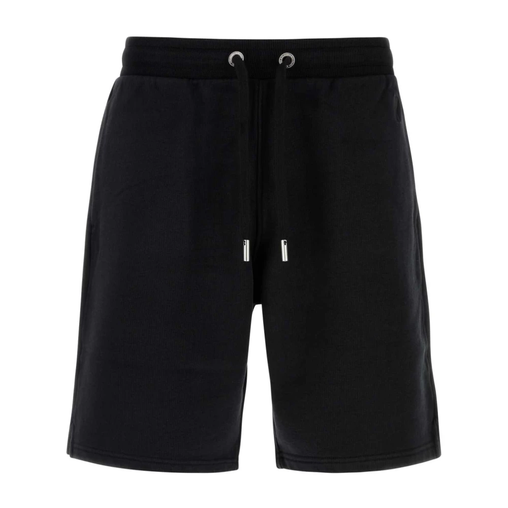 Ami Paris Zwarte katoenen bermuda shorts Black Heren