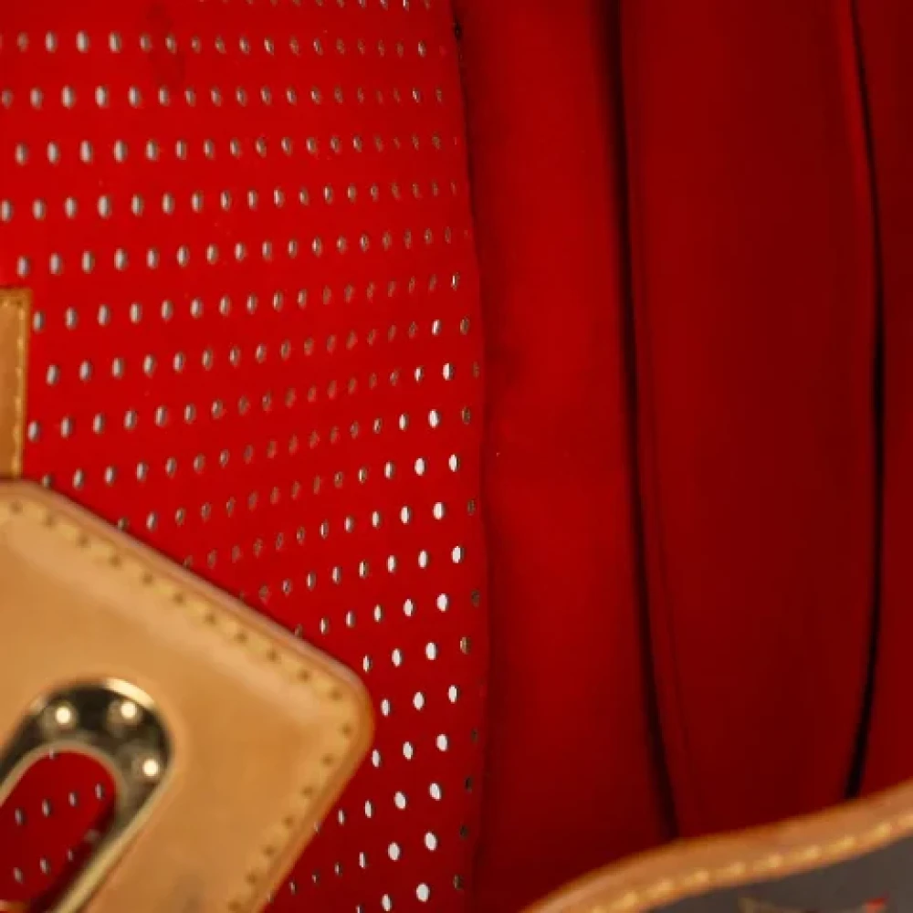 Louis Vuitton Vintage Pre-owned Suede louis-vuitton-bags Brown Dames