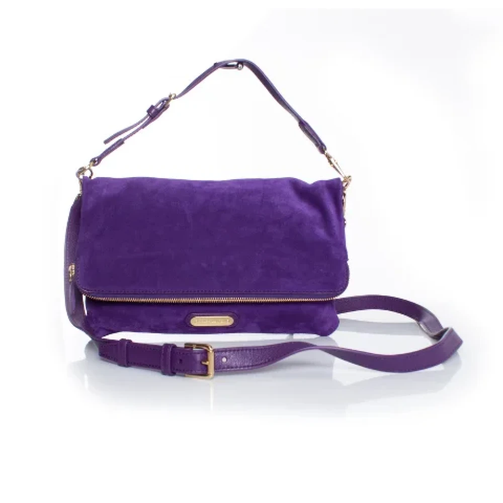 Ralph Lauren Suede shoulder-bags Purple Dames