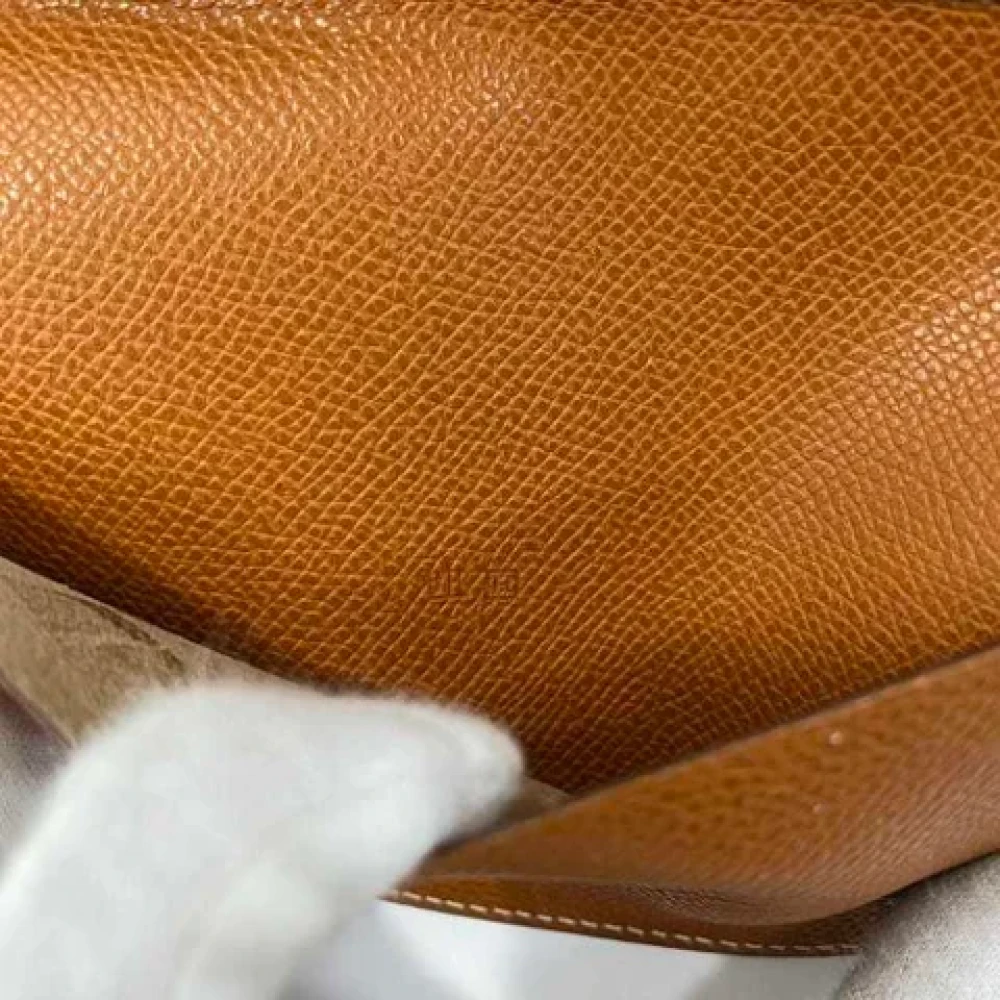 Hermès Vintage Pre-owned Leather home-office Brown Dames
