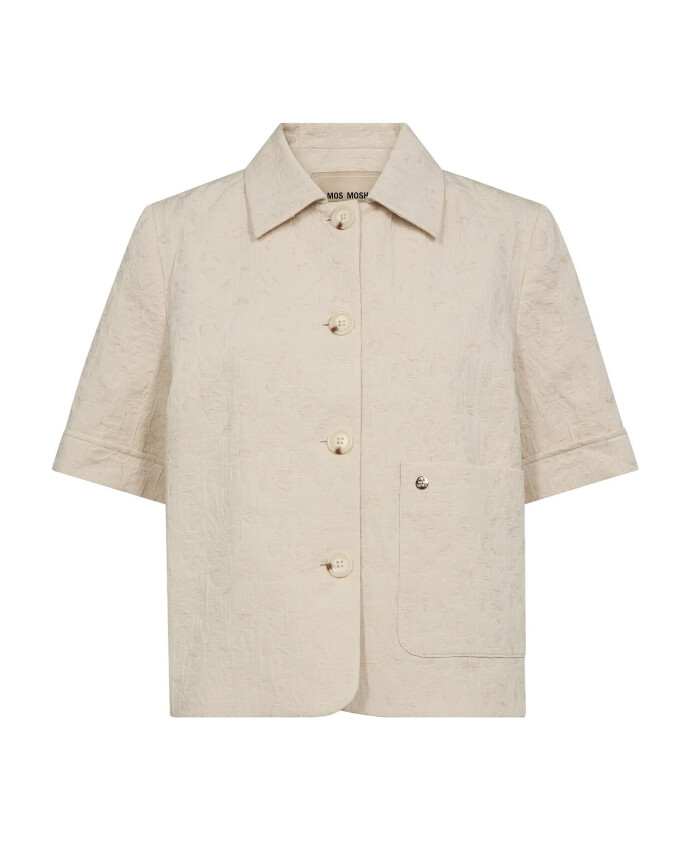 veste-jacquard-avec-manches-courtes-et-col