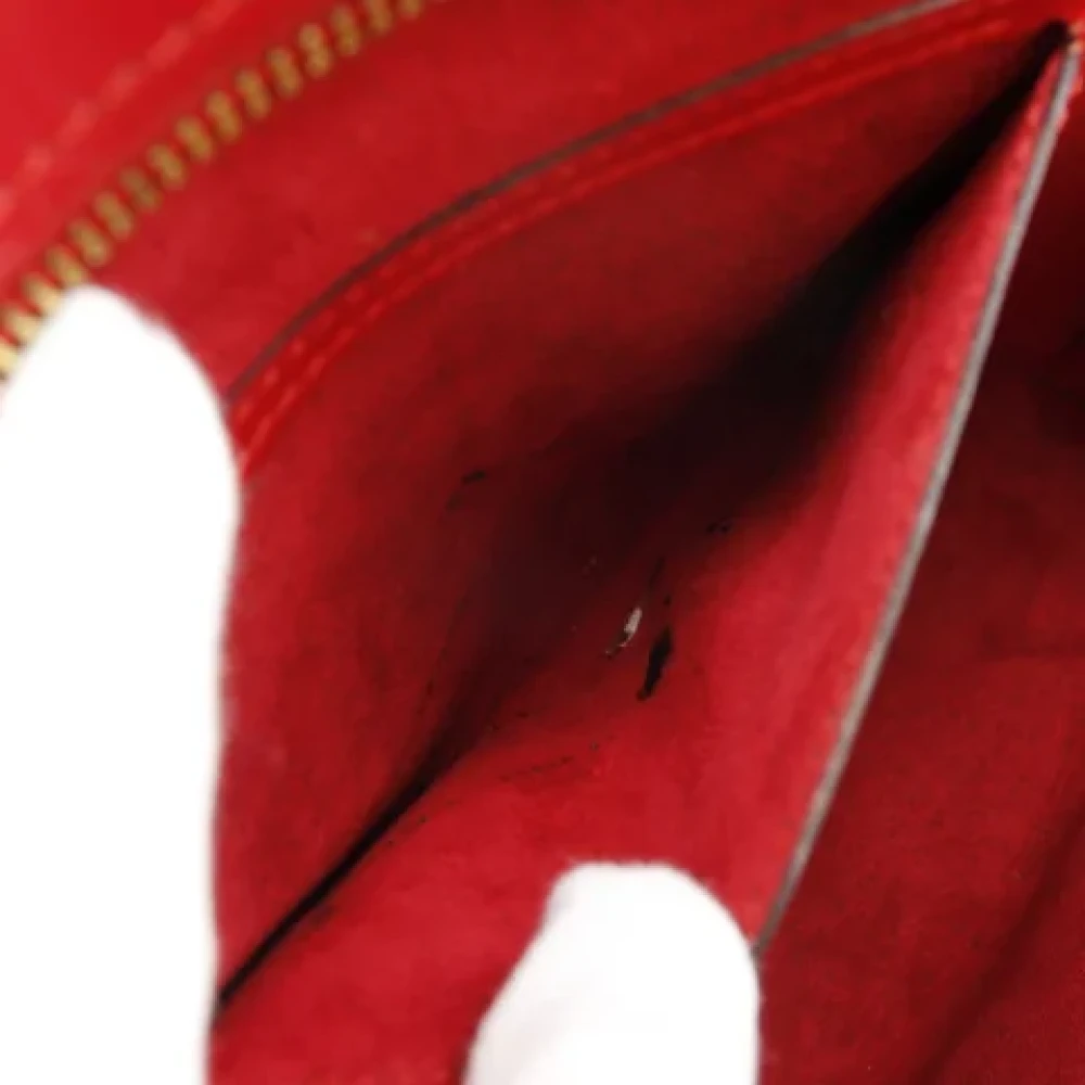 Louis Vuitton Vintage Pre-owned Leather louis-vuitton-bags Red Dames