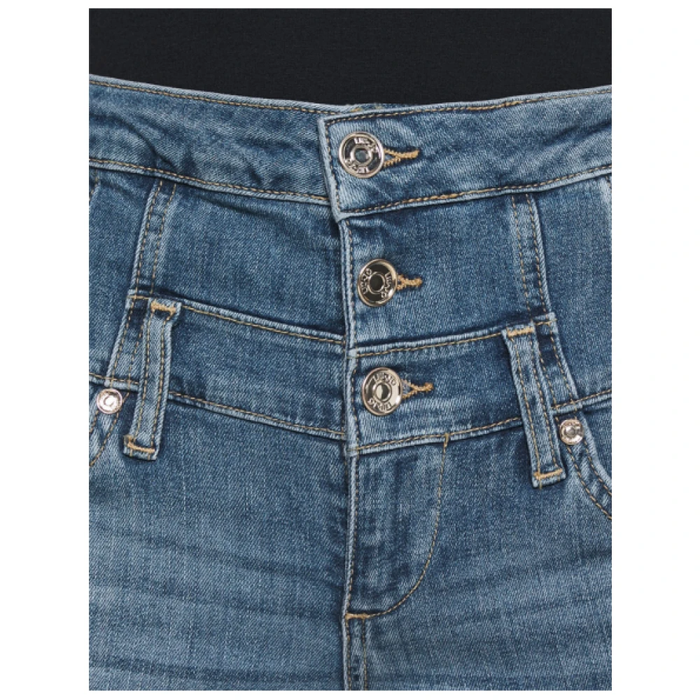 Liu Jo Rampy High Waist Skinny Jeans Blue Dames