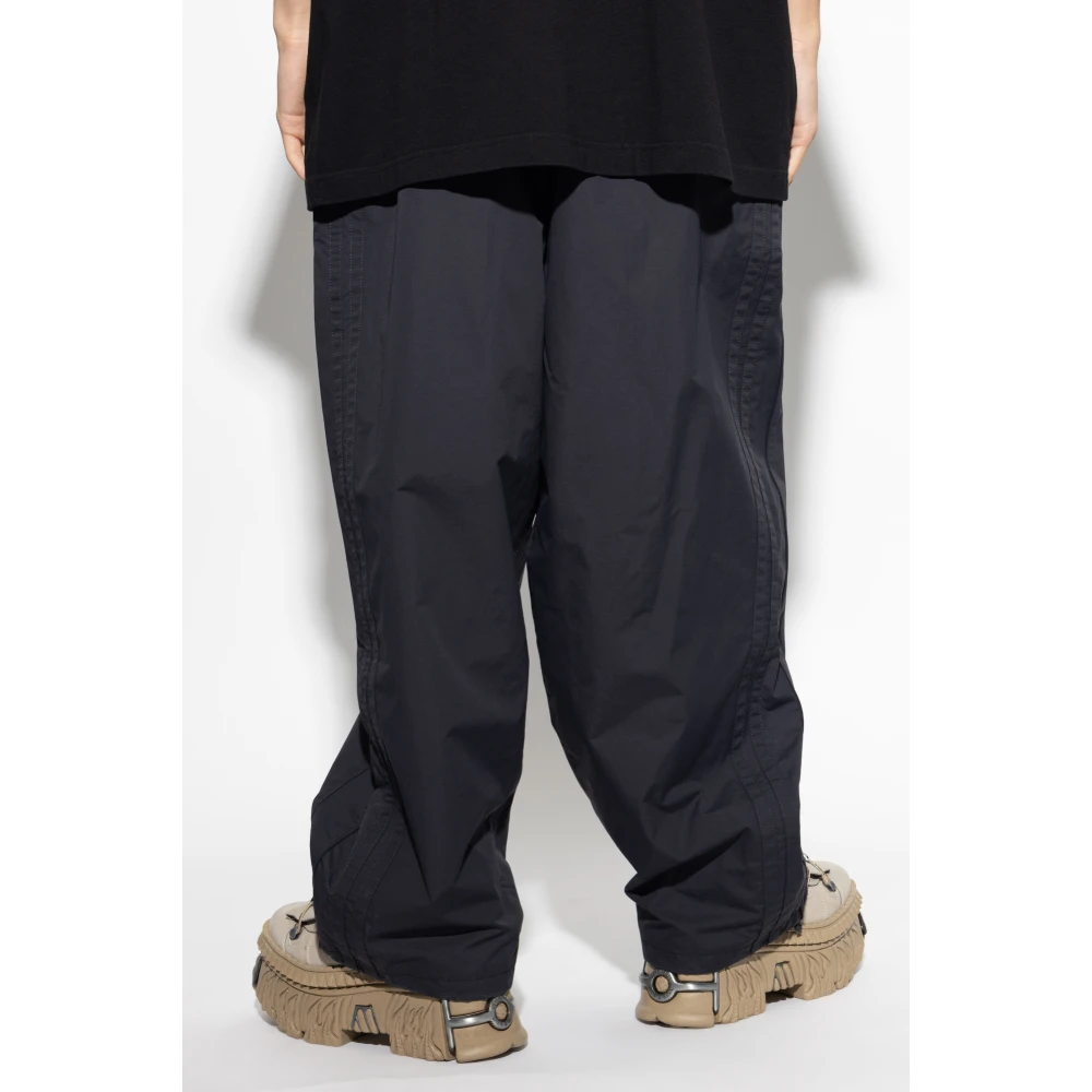 Vetements Broek met logo Black Heren