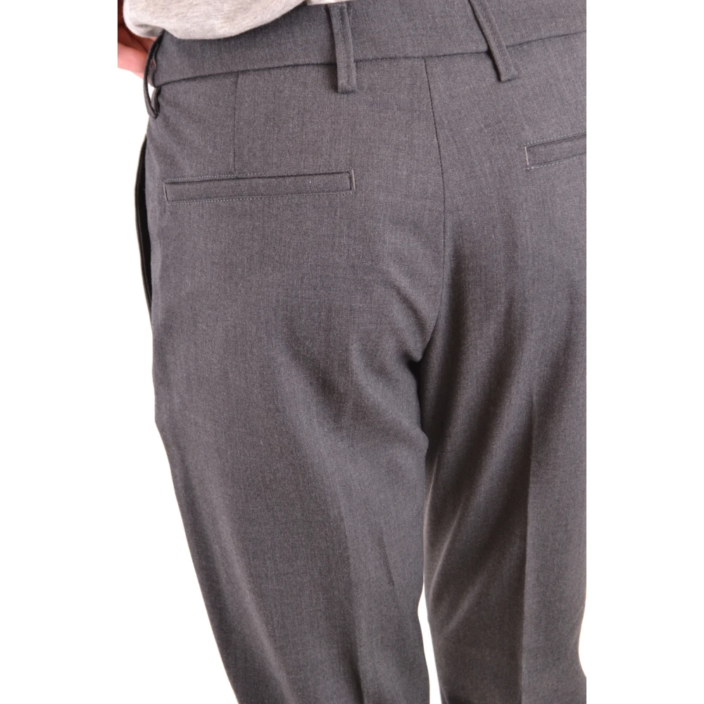 Paolo Pecora Trousers Gray Heren
