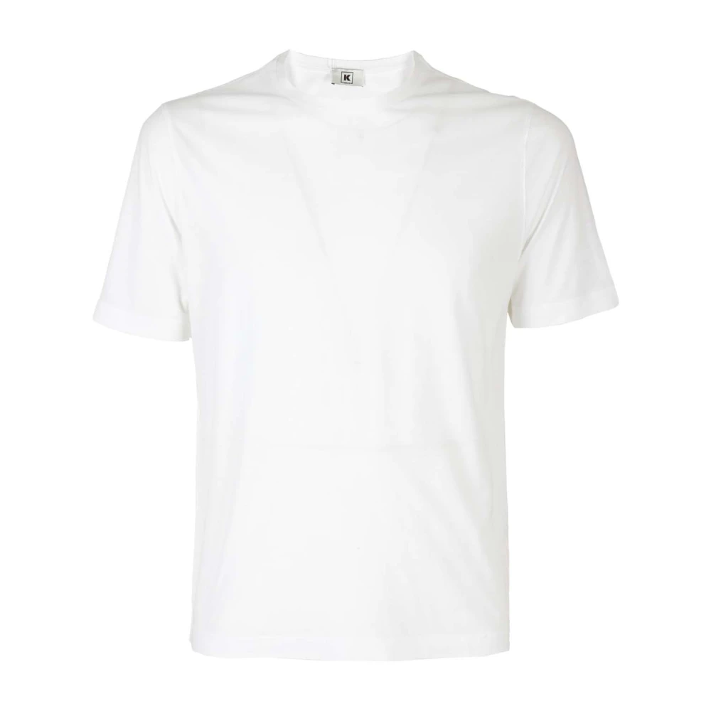 Kired Mäns Kiss Grafisk T-shirt White, Herr