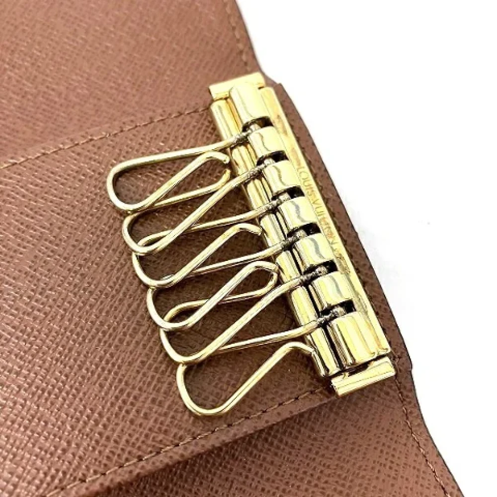 Louis Vuitton Vintage Pre-owned Canvas key-holders Brown Dames