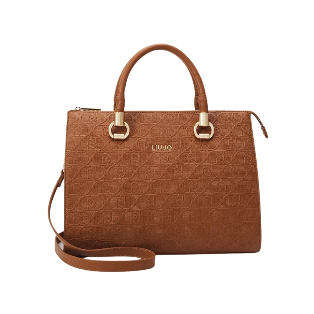 Liu Jo Stijlvolle Satchel Tas Brown Dames