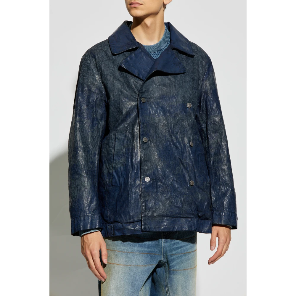 Diesel Jas D-Bonded-S Blue Heren