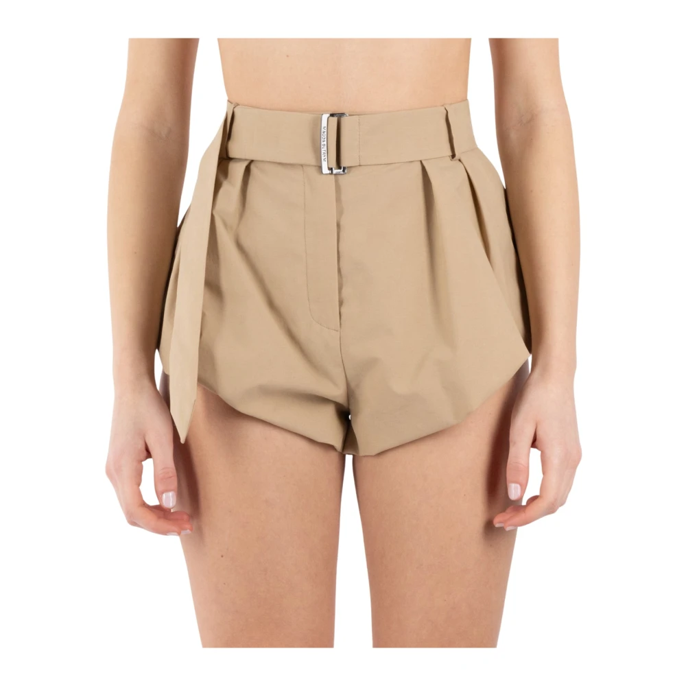Magda Butrym Beige Shorts 255425 Gemaakt in Polen Beige Dames
