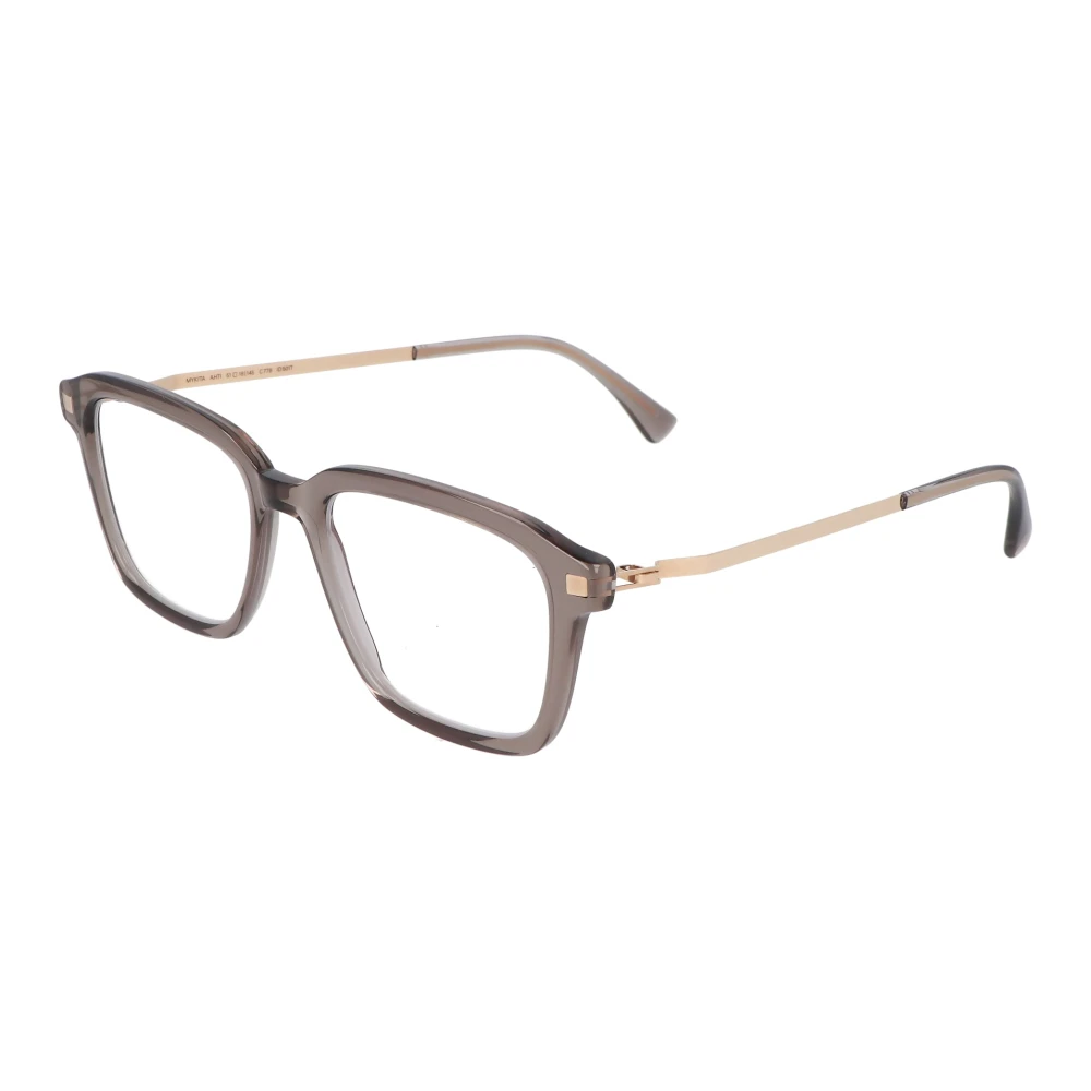 Mykita Moderne vierkante bril Brown Unisex