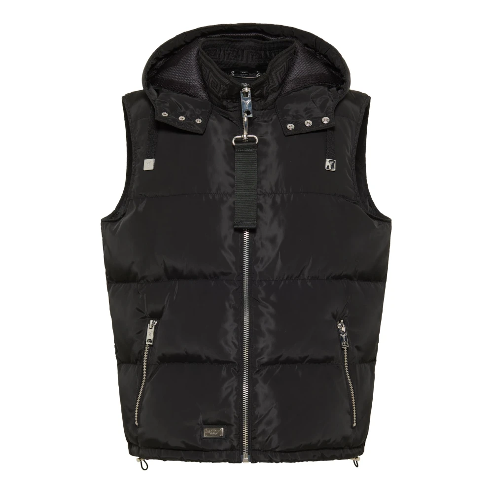 Carlo colucci Gewatteerde Vest Dassi Black Heren