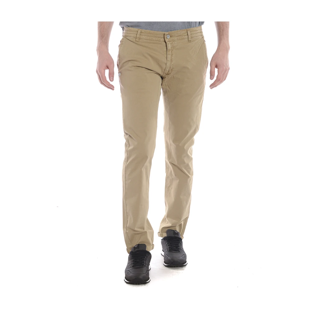 Daniele Alessandrini Men's Beige Pj9001l1003931 Chinos - Chinos - W38 - Trousers