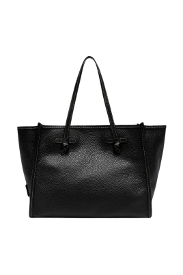 Marcella Grained Leather Tote Bag