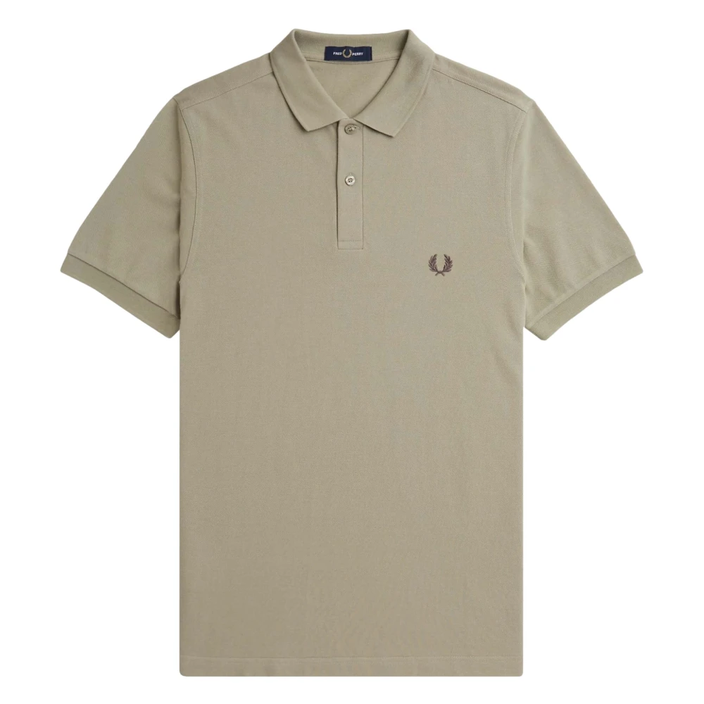 Fred Perry Slim Fit Short Sleeve Polo Gray Heren