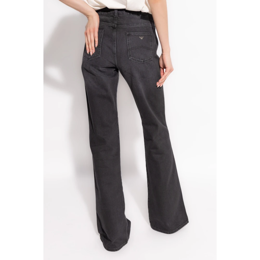 Emporio Armani Jeans in Regular Fit stijl Black Dames